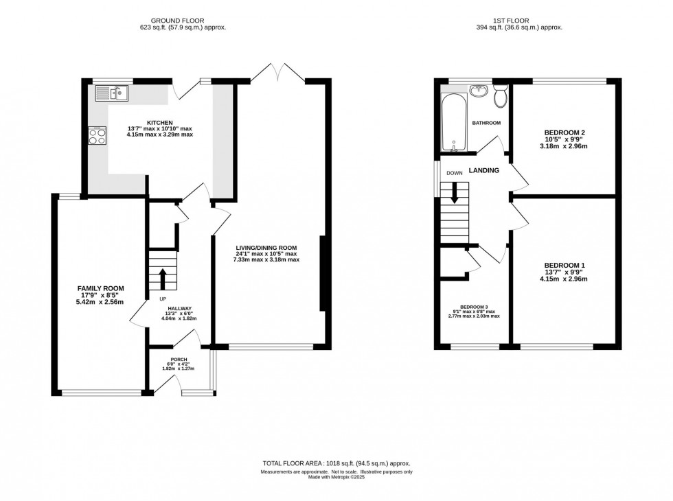 Floorplan for Teal Avenue, Knutsford, WA16