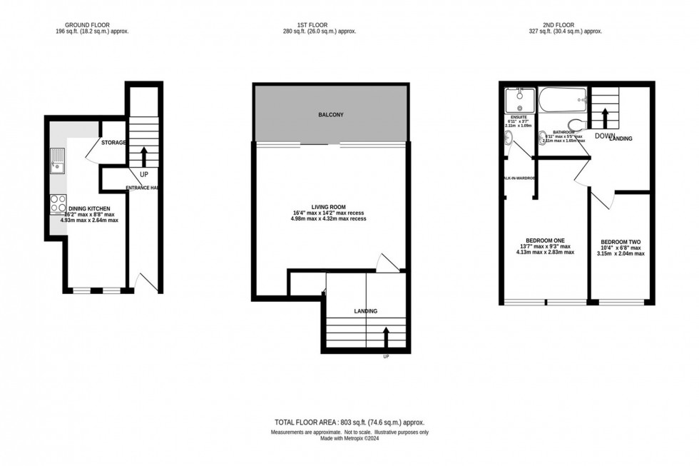 Floorplan for Woodfield Road, Altrincham, WA14