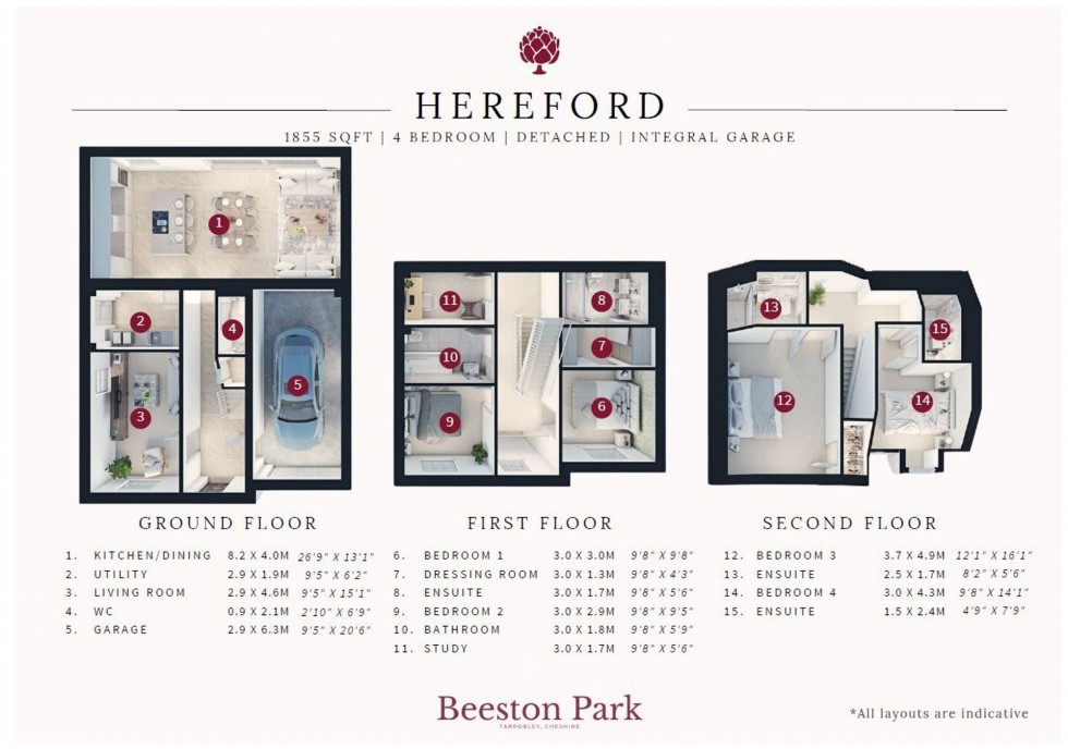 Floorplan for Whitchurch Road, Tarporley, CW6