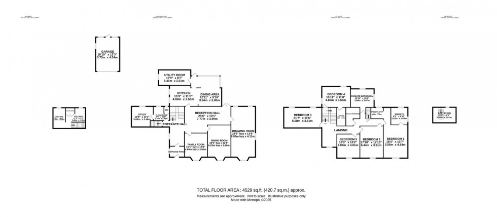 Floorplan for Woodbrook Road, Alderley Edge, SK9