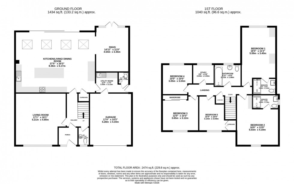 Floorplan for Ashford Road, Wilmslow, SK9