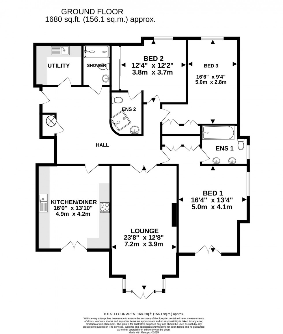 Floorplan for Hale Road, Hale, WA15