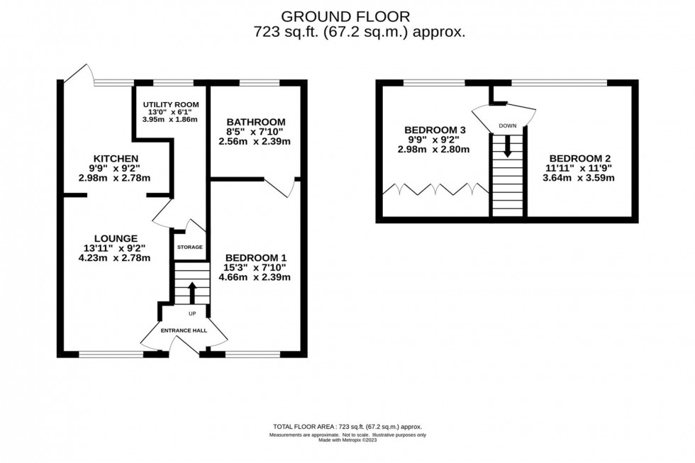 Floorplan for Thornholme Road, Marple, SK6