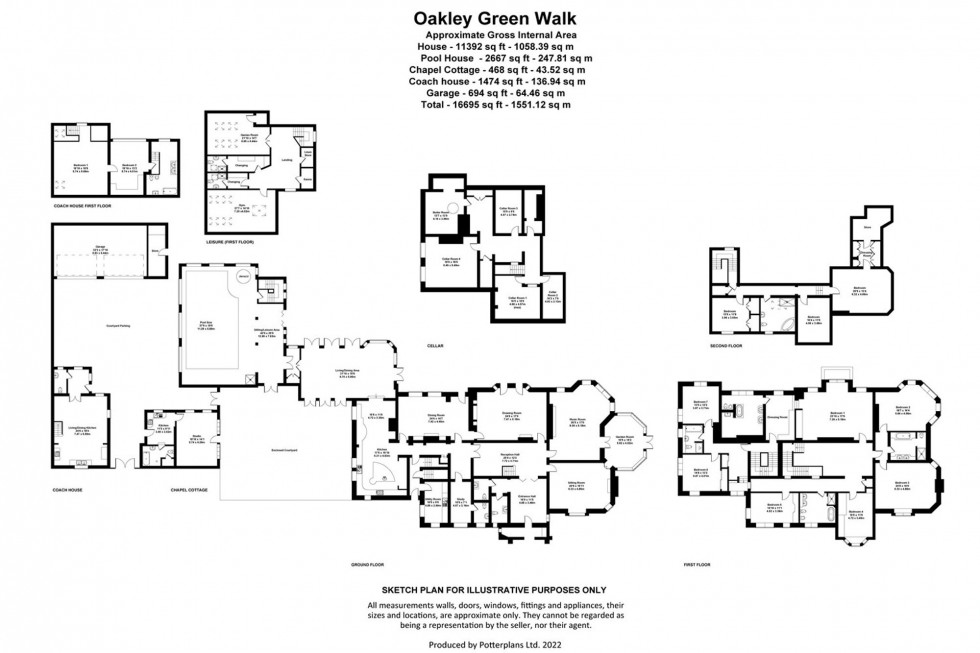 Floorplan for Green Walk, Bowdon, WA14