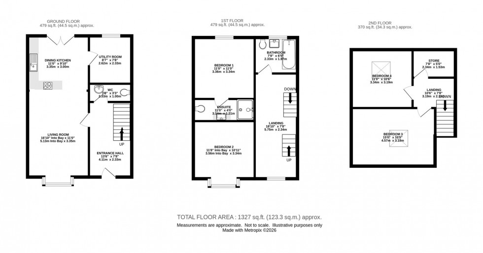 Floorplan for Moseley Road, Fallowfield, M14