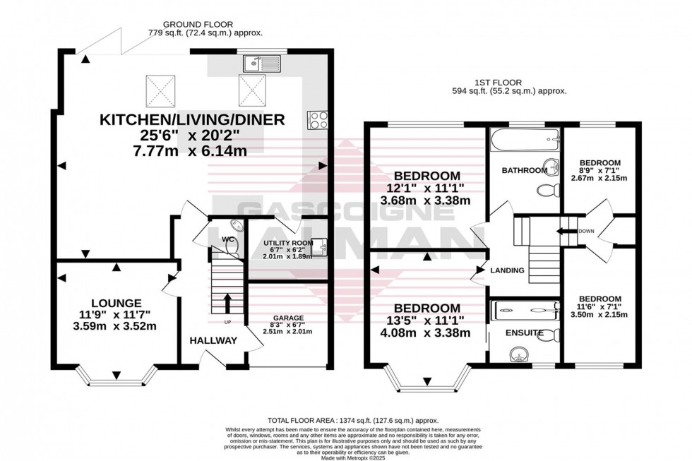 Floorplan for Hurstvale Avenue, Heald Green, SK8
