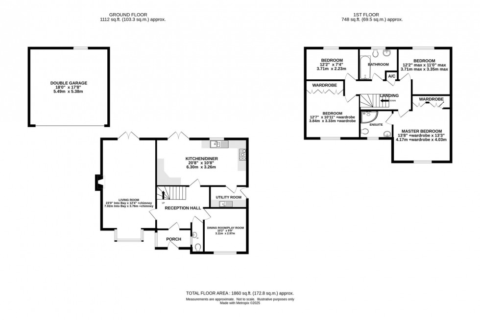 Floorplan for Needham Drive, Cranage, CW4