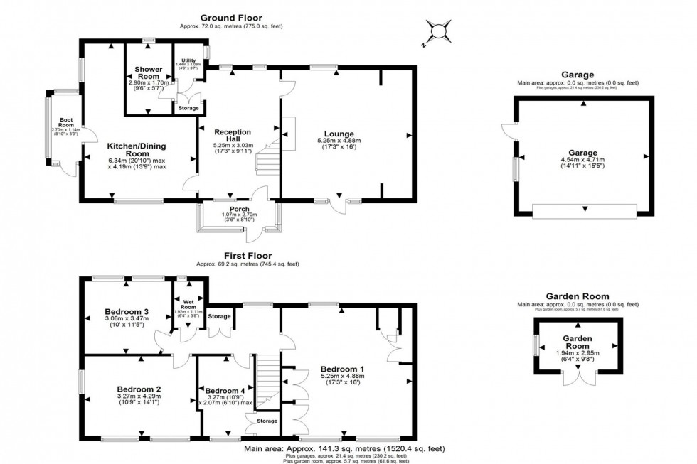 Floorplan for Ship Street, Frodsham, WA6