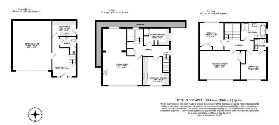 Floorplan for Quarry Lane, Kelsall, CW6