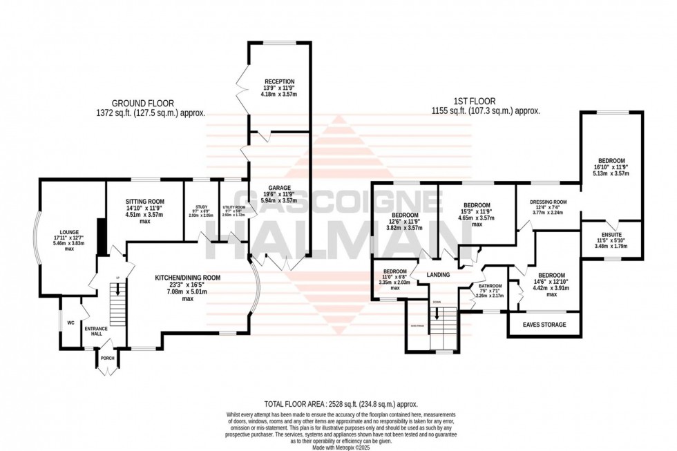 Floorplan for Harboro Road, Sale, M33