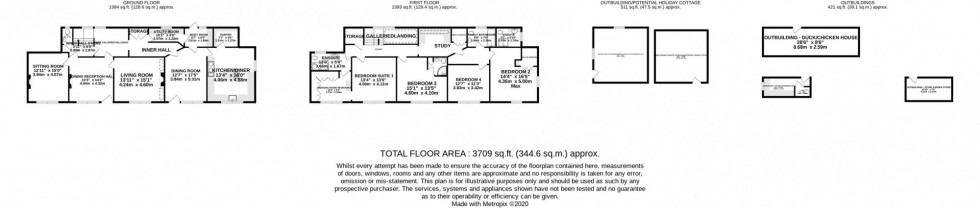 Floorplan for The Wash, Chapel-En-Le-Frith, SK23