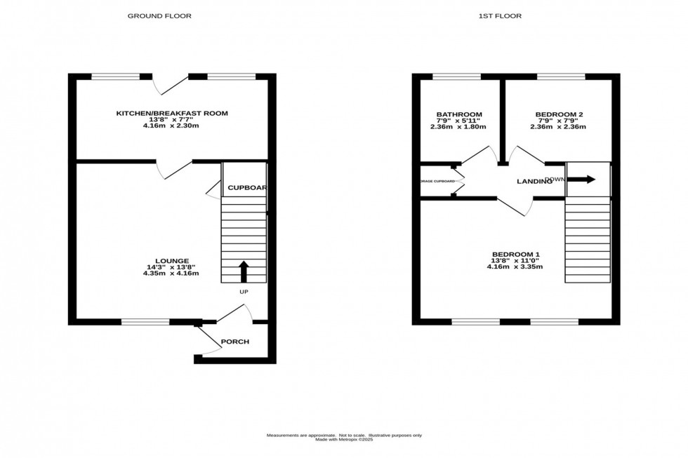 Floorplan for Byron Street, Macclesfield, SK11