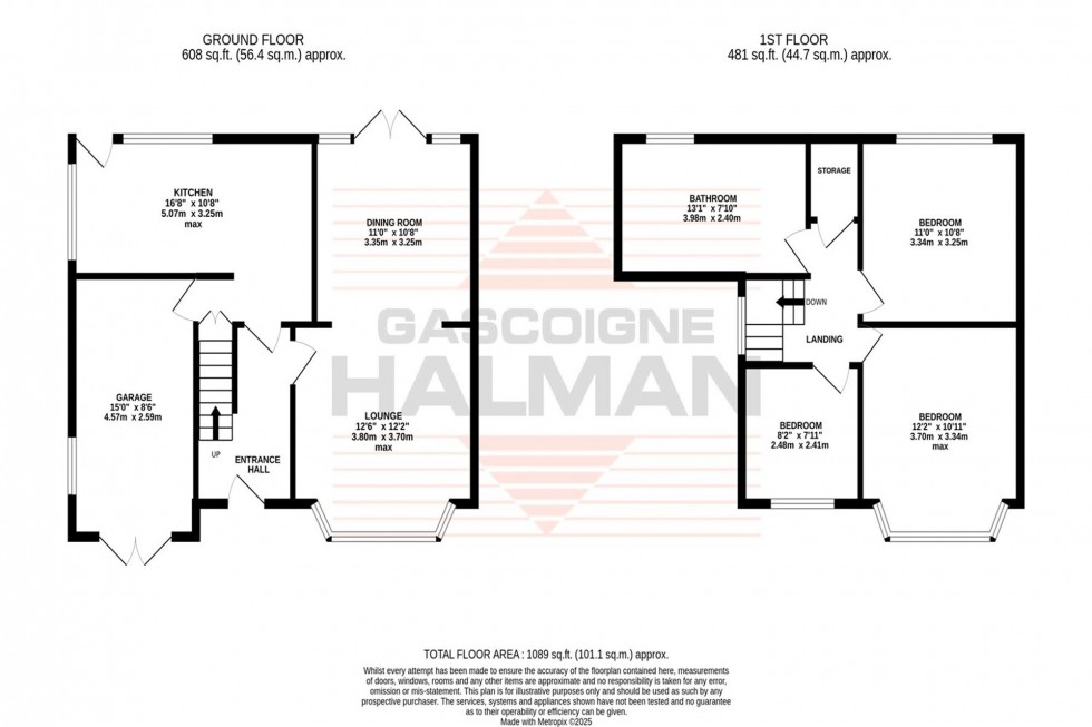 Floorplan for Vyner Grove, Sale, M33