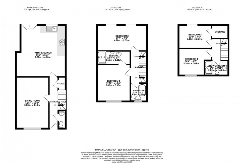 Floorplan for Ferryside, Thelwall, WA4