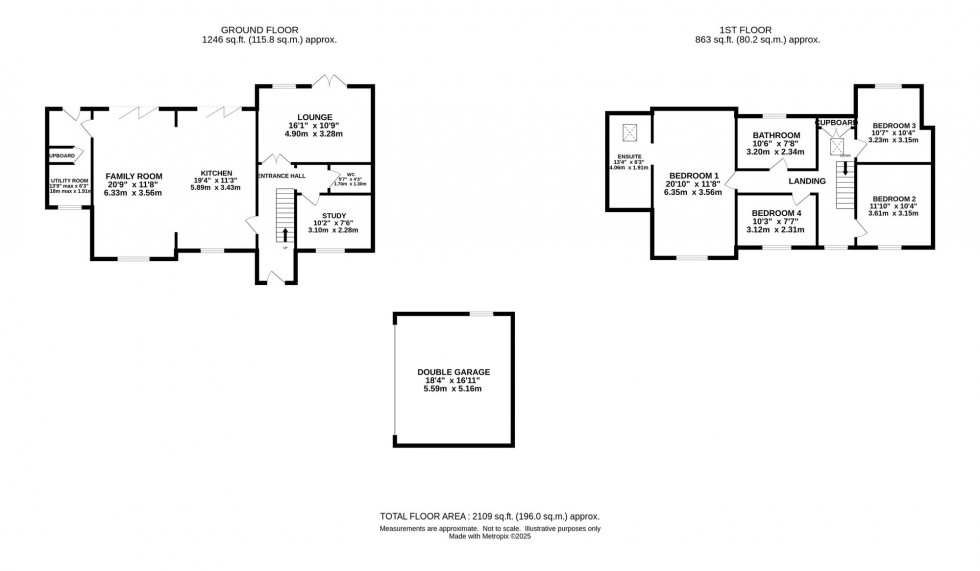 Floorplan for Brook Lane, Alderley Edge, SK9