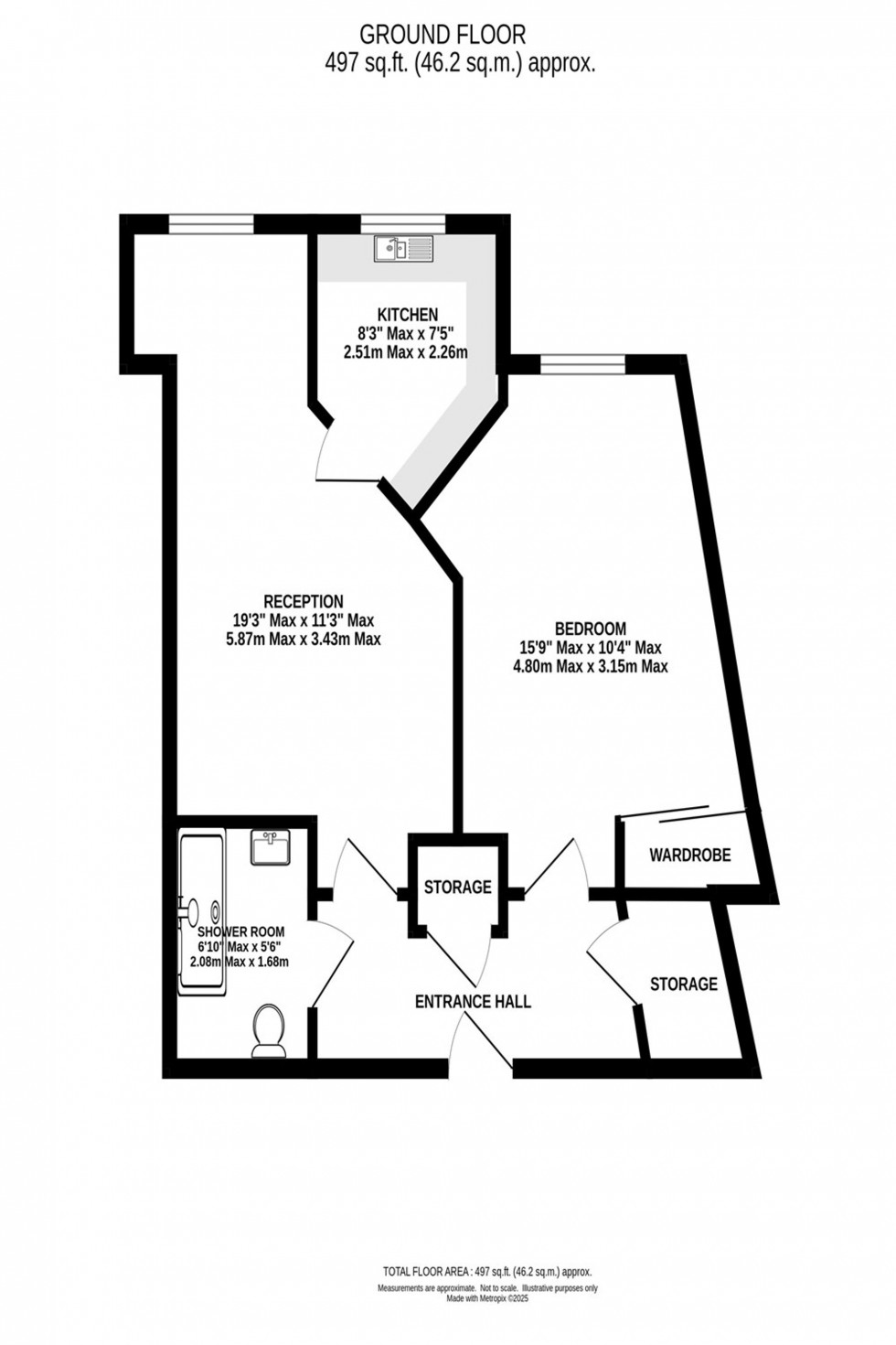 Floorplan for Hazel Road, Altrincham, WA14