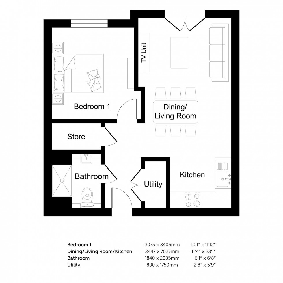 Floorplan for Whitbarrow Road, Lymm, WA13