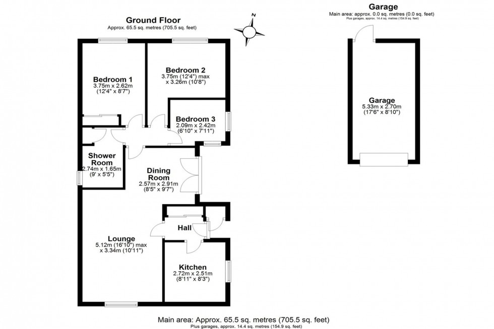 Floorplan for Peckforton Drive, Sutton Weaver, WA7