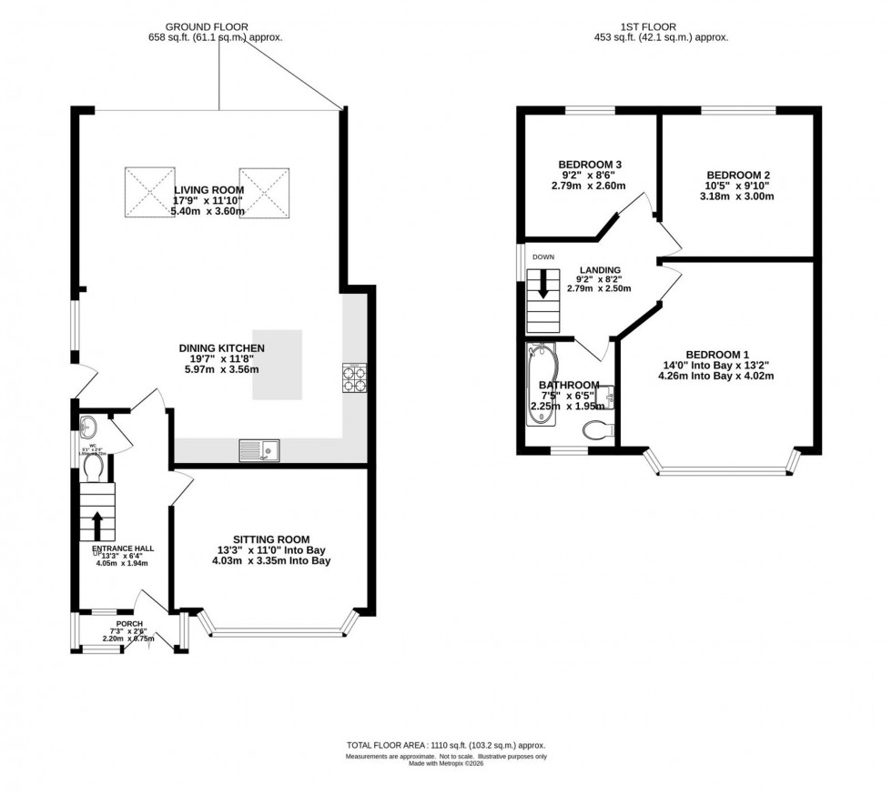 Floorplan for Lathom Road, Withington, M20