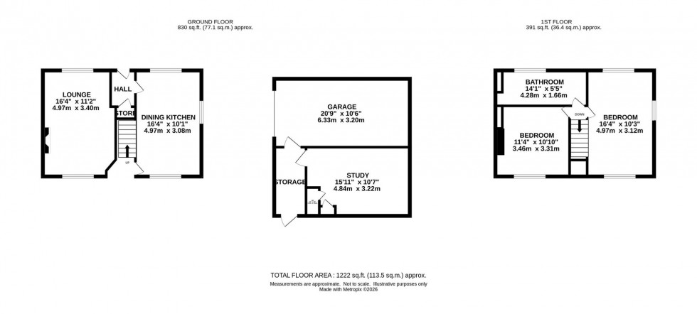 Floorplan for Windlehurst Road, High Lane, SK6