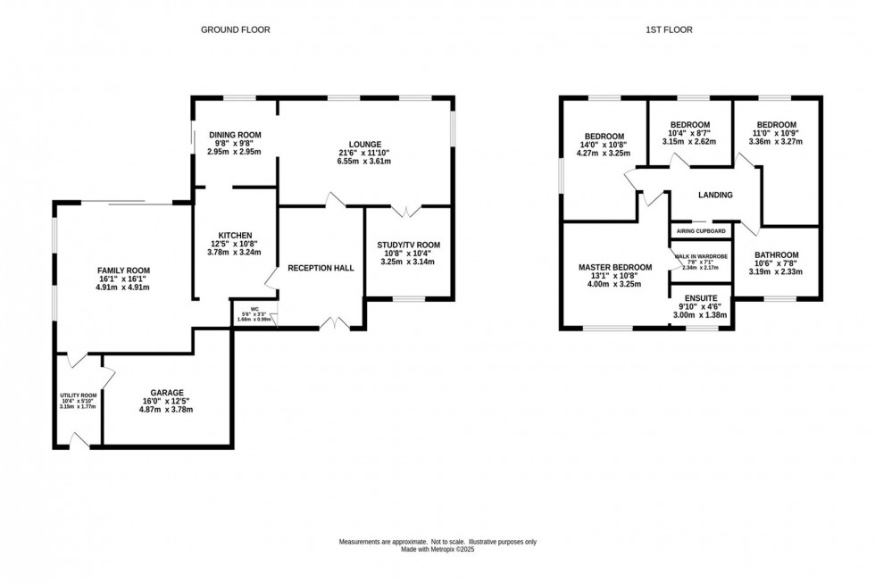 Floorplan for Hillside Drive, Macclesfield, SK10