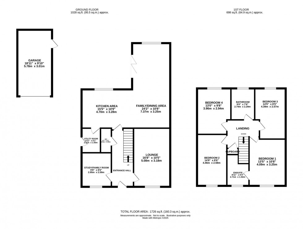 Floorplan for Eagles Road, Nether Alderley, SK10
