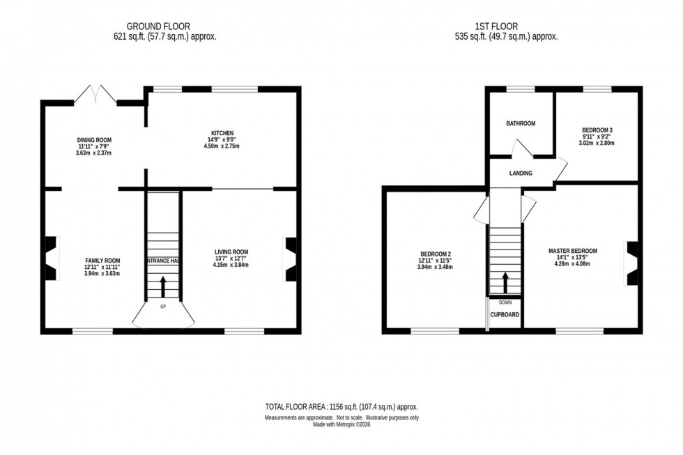 Floorplan for Bollington Road, Bollington, SK10