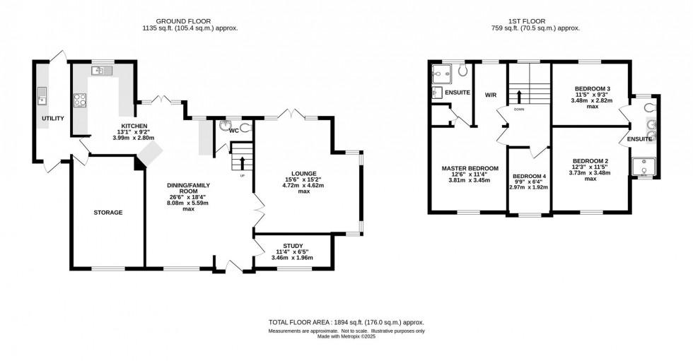 Floorplan for Badger Road, Prestbury, SK10