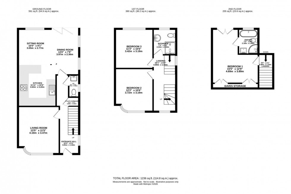 Floorplan for Highbank Drive, Manchester, M20