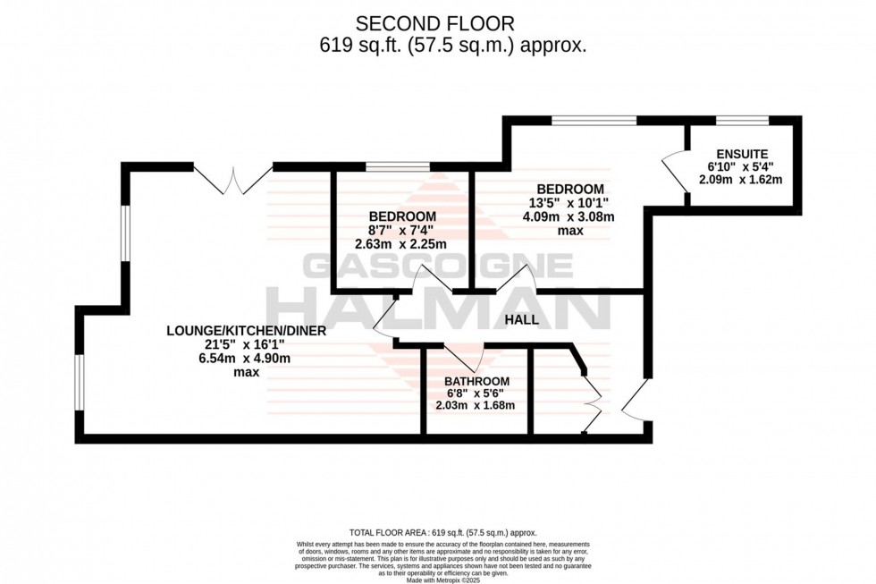 Floorplan for Carrington Lane, Sycamore Court, M33