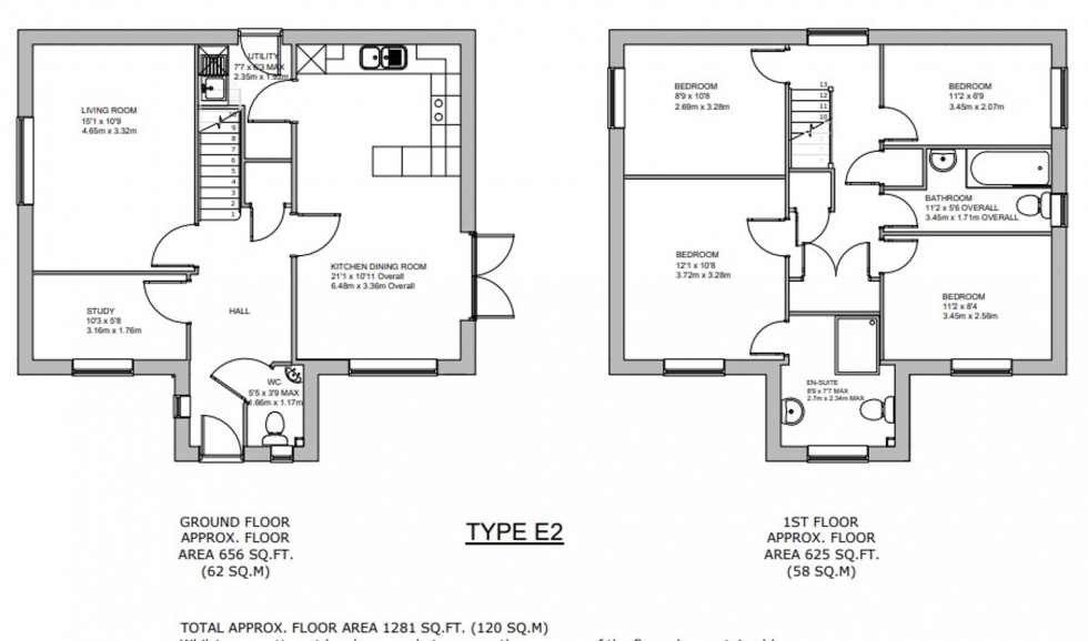 Floorplan for Gowy Place, Tarporley, CW6