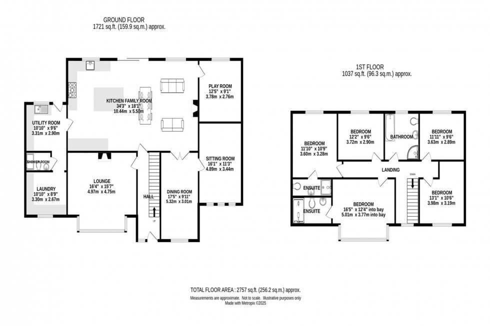 Floorplan for St. Anns Close, Chapel-En-Le-Frith, SK23