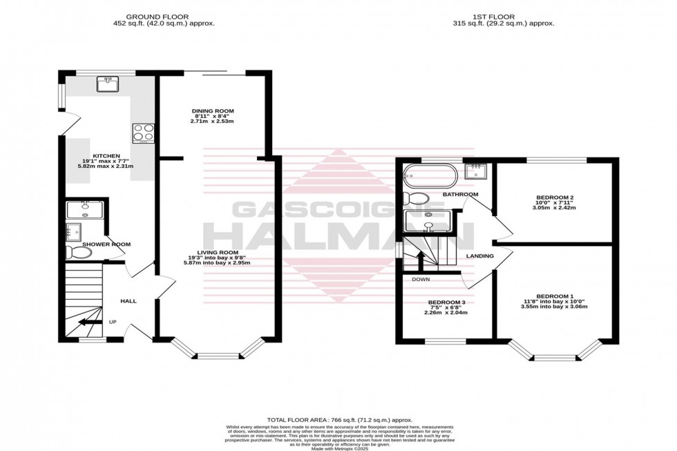 Floorplan for Boundary Road, Cheadle, SK8