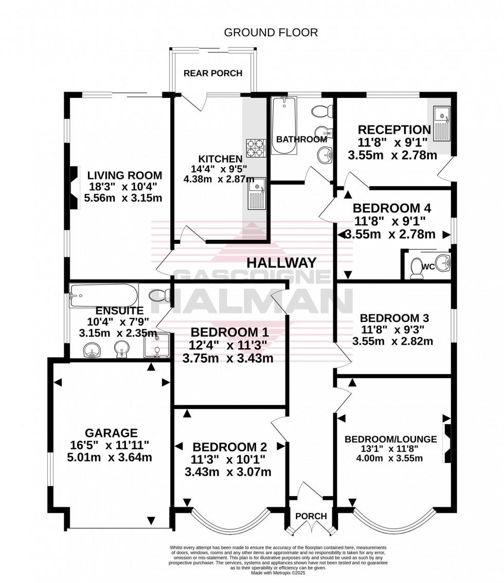 Floorplan for Rose Vale, Heald Green, SK8