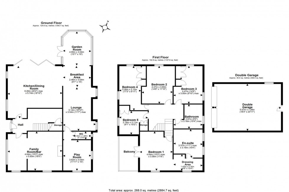 Floorplan for Bank House Lane, Helsby, WA6