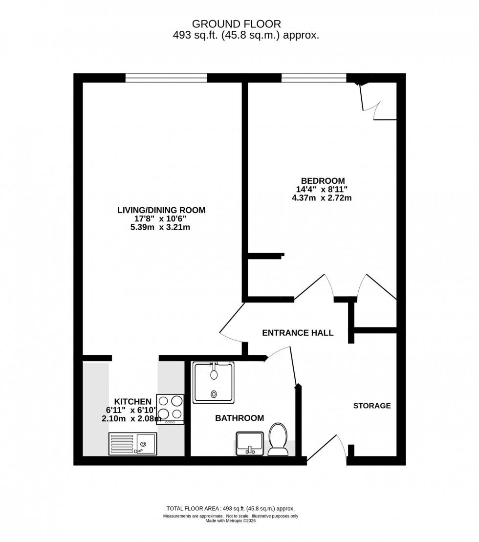 Floorplan for Tabley Road, Knutsford, WA16