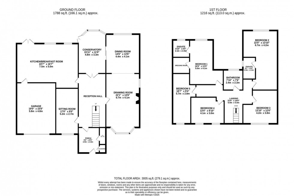 Floorplan for Carrwood, Hale Barns, WA15