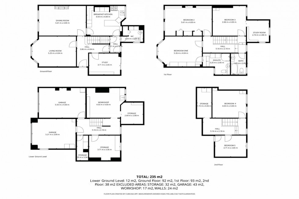 Floorplan for Burlington Road, Altrincham, WA14