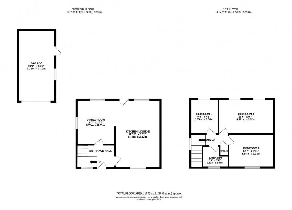 Floorplan for Elmfield Road, Alderley Edge, SK9
