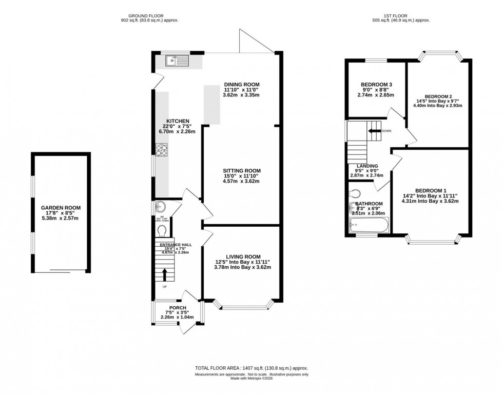 Floorplan for Heaton Road, Withington, M20