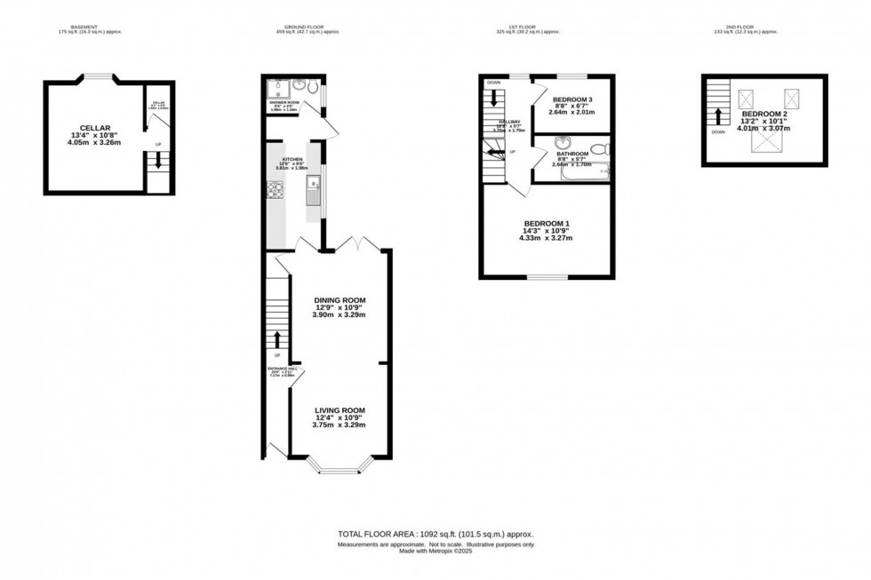Floorplan for Churchwood Road, Manchester, M20