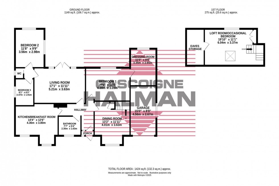 Floorplan for Victoria Way, Bramhall, SK7