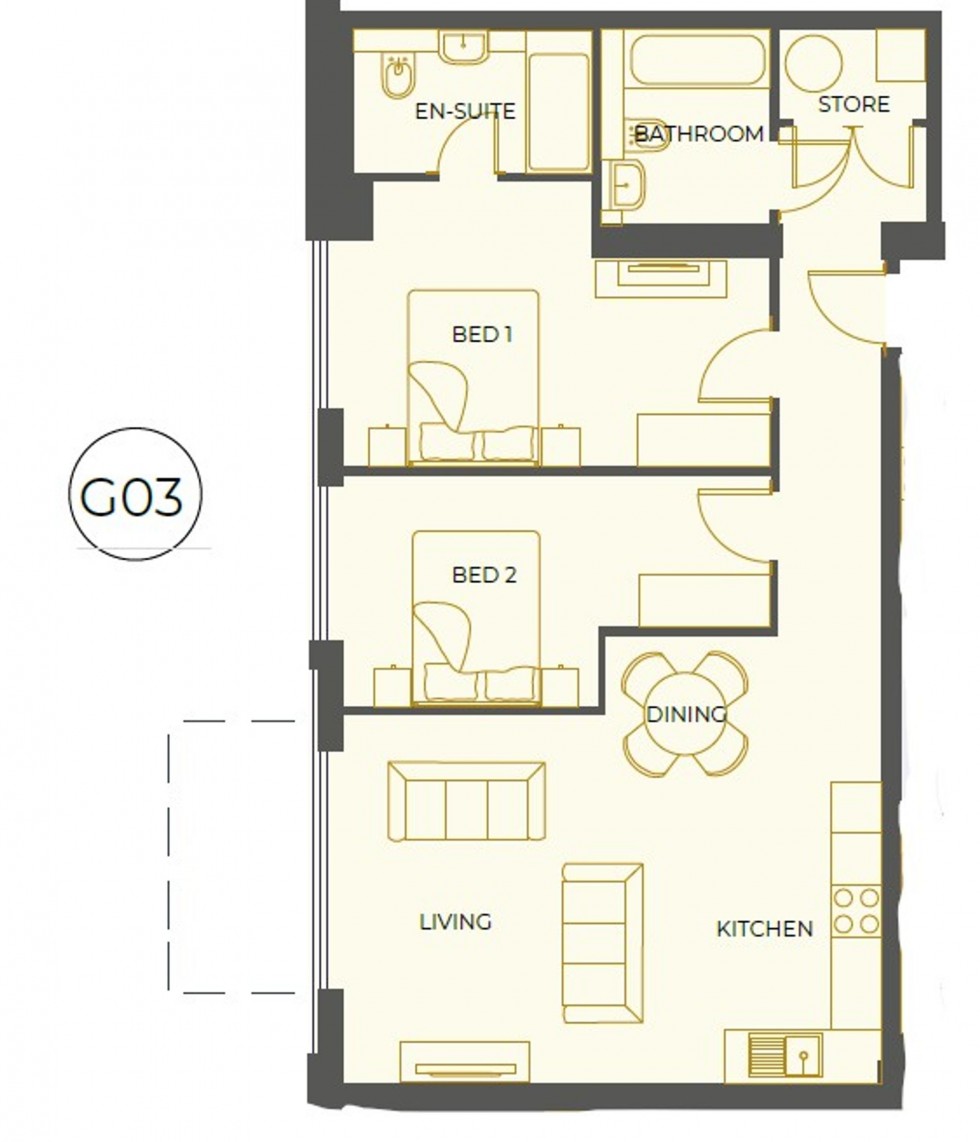 Floorplan for Washway Road, Sale Point, M33
