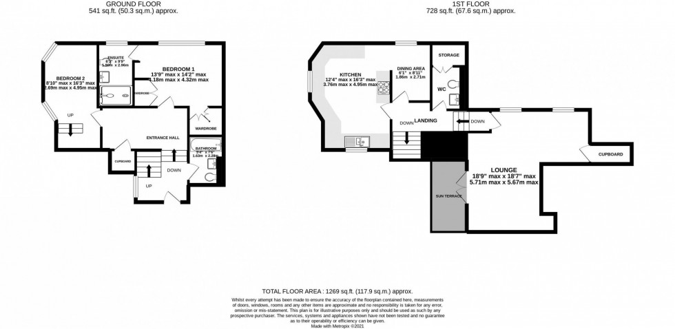 Floorplan for St. Annes Gardens, Altrincham, WA14