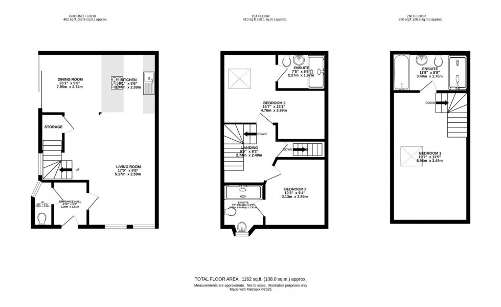 Floorplan for Albert Hill Street, The Old Church, M20