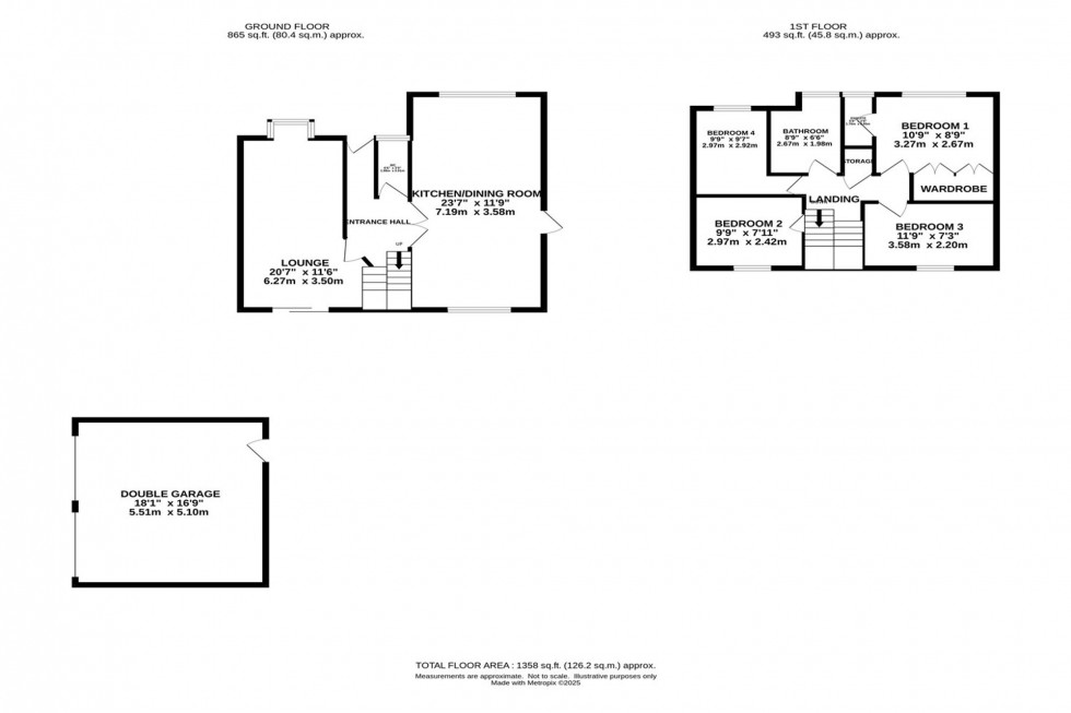 Floorplan for Home Farm Avenue, Macclesfield, SK10