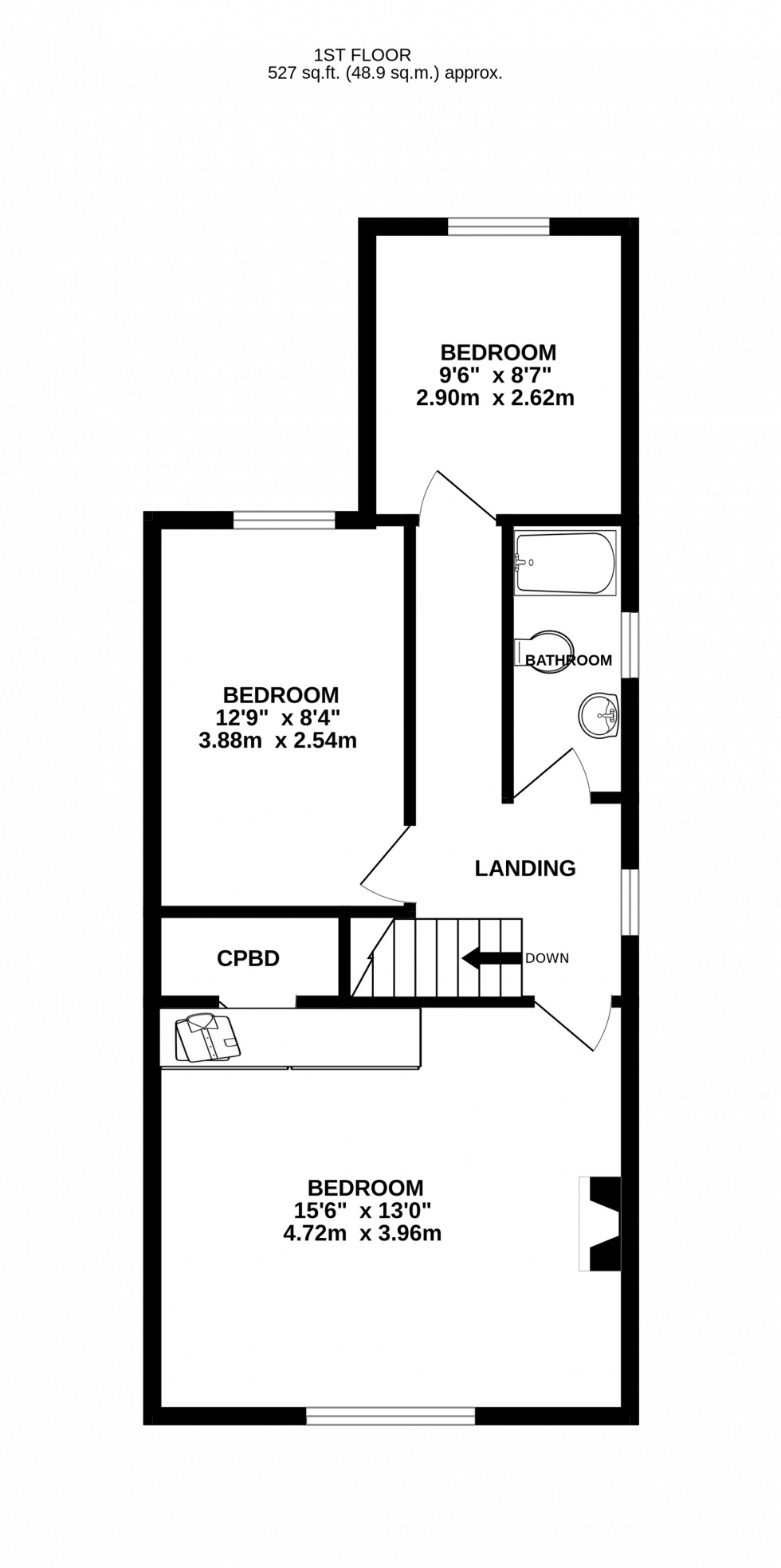 Floorplan for Brierley Green, Buxworth, SK23