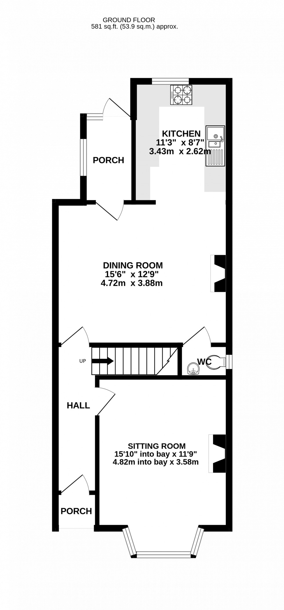 Floorplan for Brierley Green, Buxworth, SK23