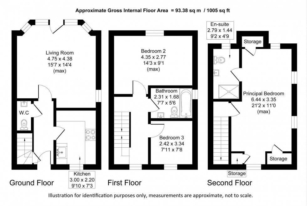 Floorplan for The Farthings, Lymm, WA13