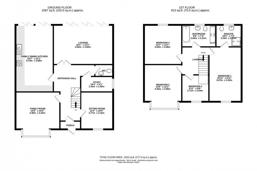 Floorplan for Longhurst Lane, Mellor, SK6